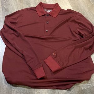 Greg Norman Men’s Polo in Crimson Red - Size M
